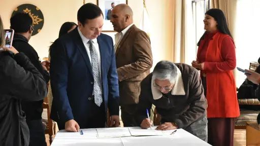 Firman convenio hídrico por más de .600 millones para 13 comunas de la provincia de Biobío
