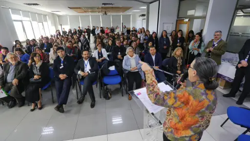 Subsecretaria de la Niñez visita Complejo Asistencial de Los Ángeles en el marco de los 100 años del Trabajo Social