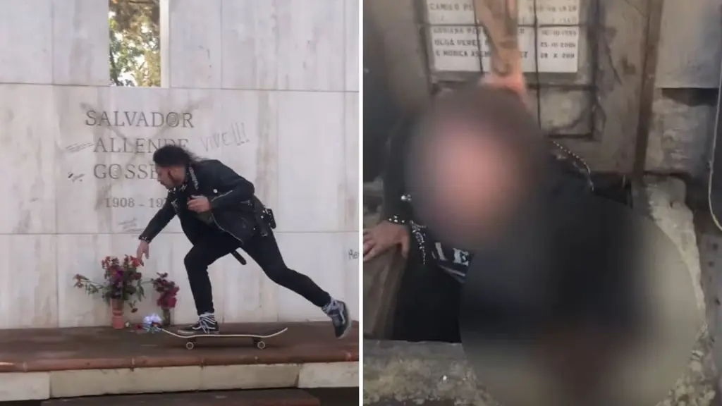 Sujetos profanan tumba de Salvador Allende y manipulan restos óseos en el Cementerio General, La Tribuna