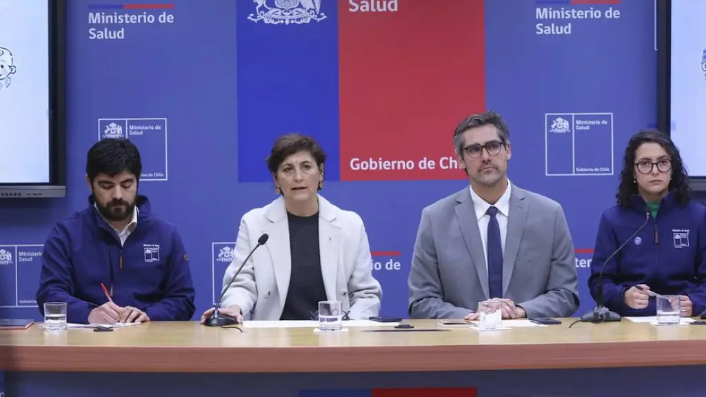 Ministra de Salud, Ximena Aguilera encabezó el punto informativo semanal de virus respiratorios., Gobierno de Chile