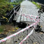 puente en mal estado, Yumbel