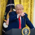 El presidente de Estados Unidos, Donald Trump,  EFE/Jim Lo Scalzo
