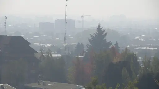 Declaran emergencia ambiental por alta contaminación en Los Ángeles: prohíben uso de calefactores a leña y quemas