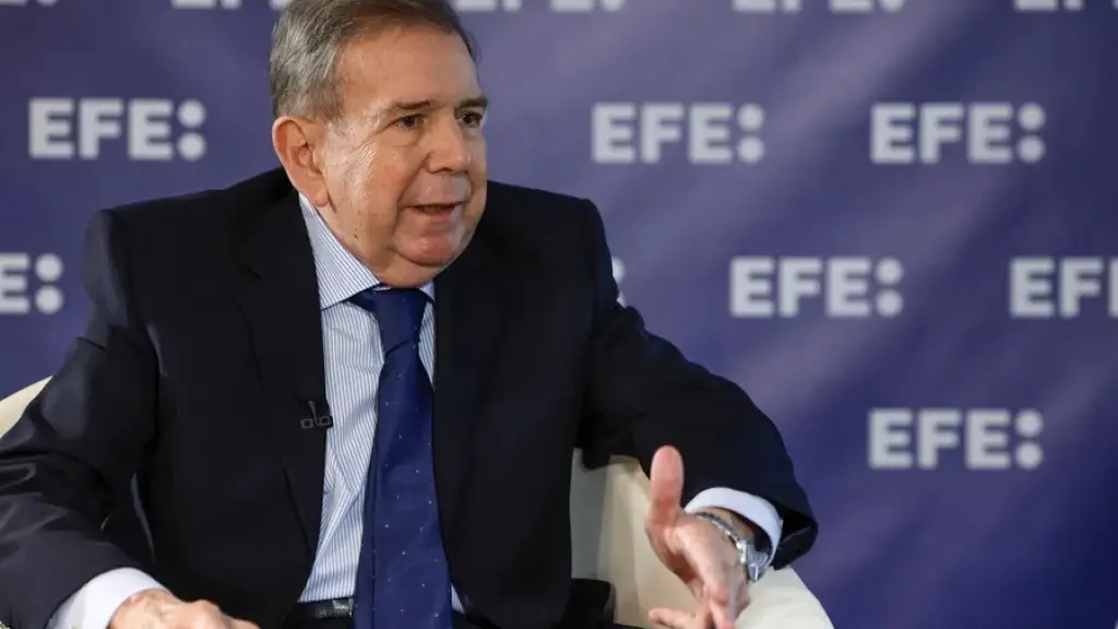 Edmundo González, Agencia EFE 