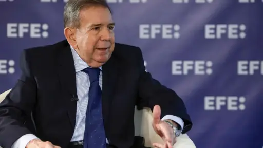 Hospitalizan en España a líder opositor venezolano Edmundo González tras sufrir baja de tensión