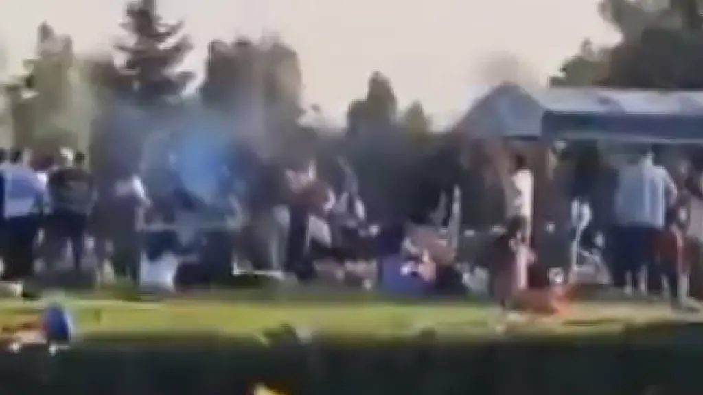 Celebración con asado y música en cementerio de Maipú genera indignación, cedida