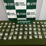 Incautación de drogas ilícitas., Cedida