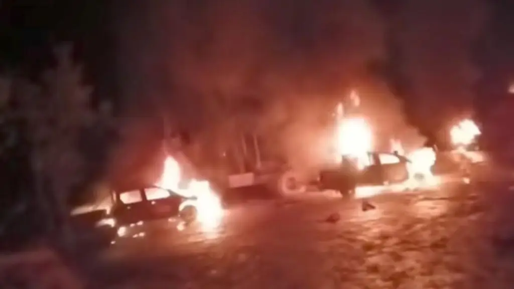 Ataque incendiario en La Araucanía , Redes sociales