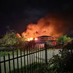 Incendio en Yumbel., Cedida