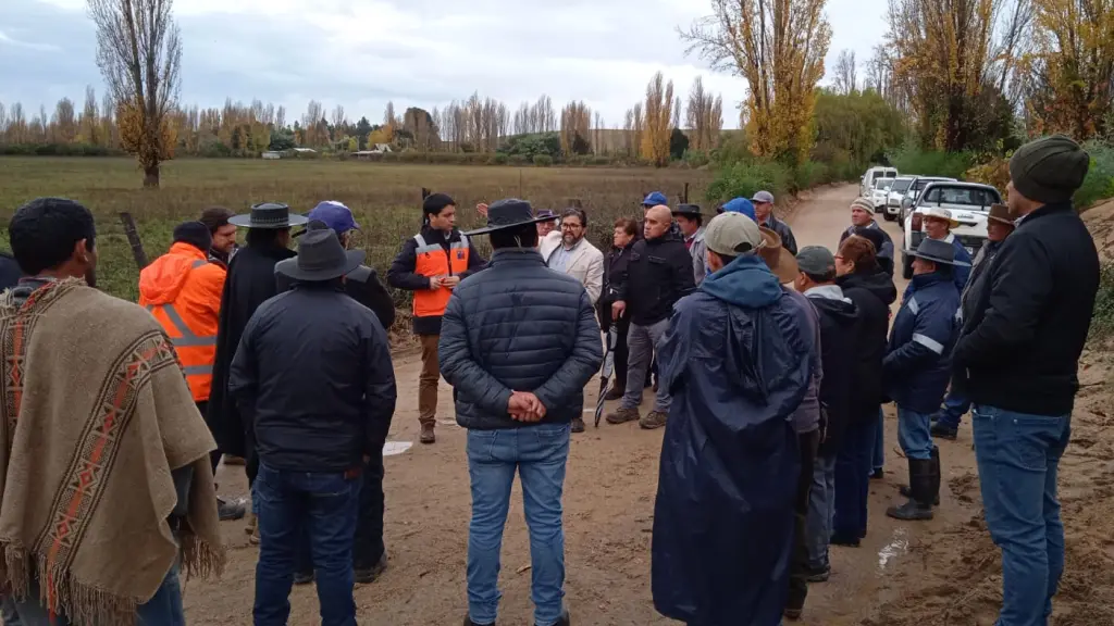 Reunión con vecinos de Perigallo., Municipalidad de Yumbel