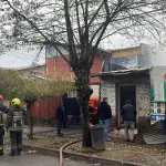 Incendio de vivienda., La Tribuna