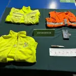 Especies incautadas por Carabineros., Cedida