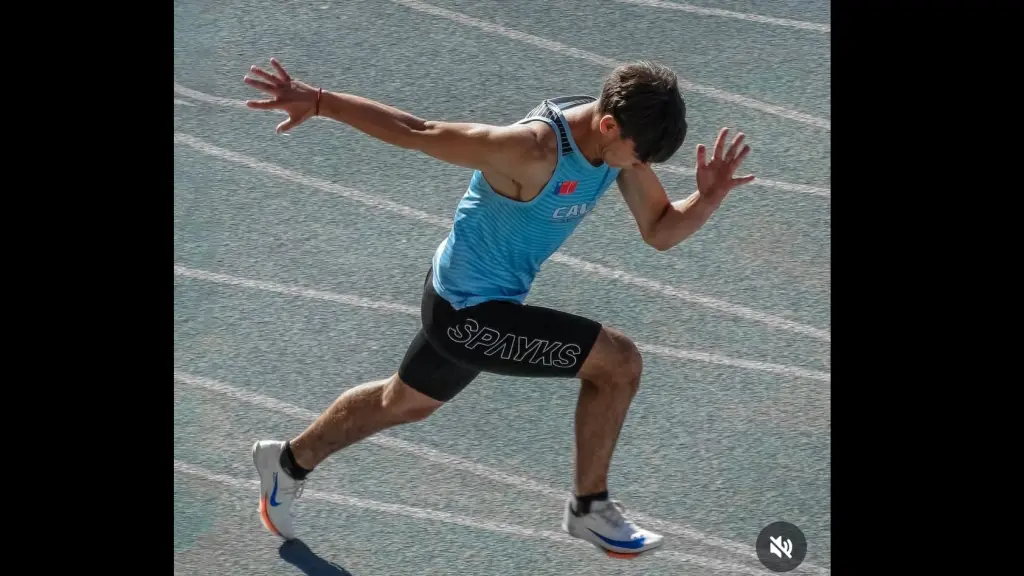 Rodrigo Fuentes, destacado velocista angelino, competirá en la categoría intermedia, La Tribuna