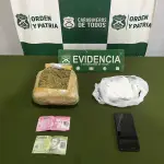 Droga incautada por personal especializado del O.S.7 \'Los Ángeles\', Cedida