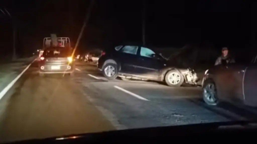 Registros publicados en redes sociales dan cuenta de la magnitud del accidente, Captura
