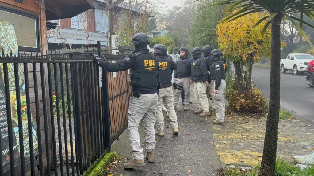 Operación Metástasis liderada por la PDI, PDI Araucanía