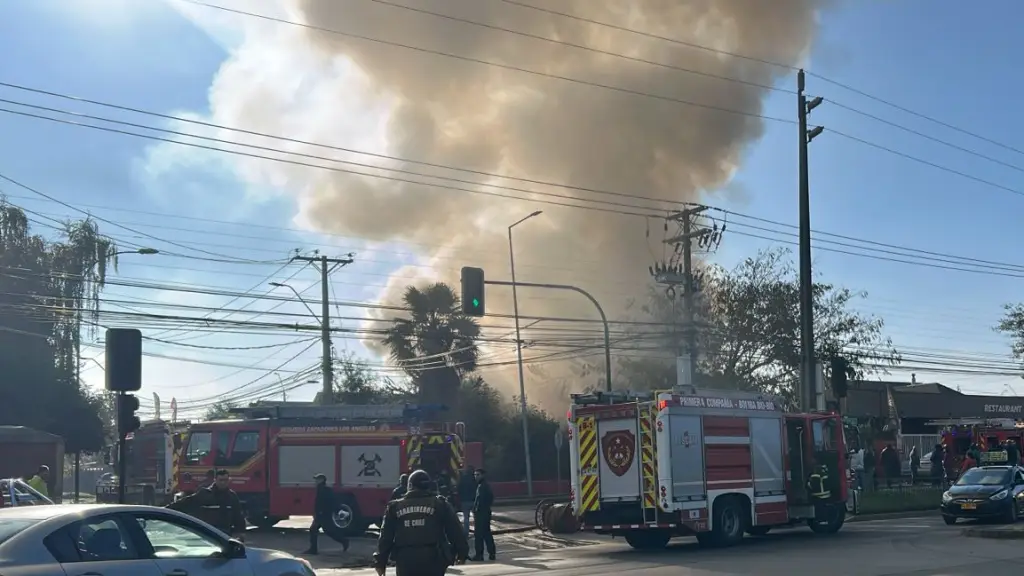 Incendio en Laguna Verde, La Tribuna