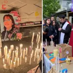 María Jesús Troncoso velatón Los Ángeles