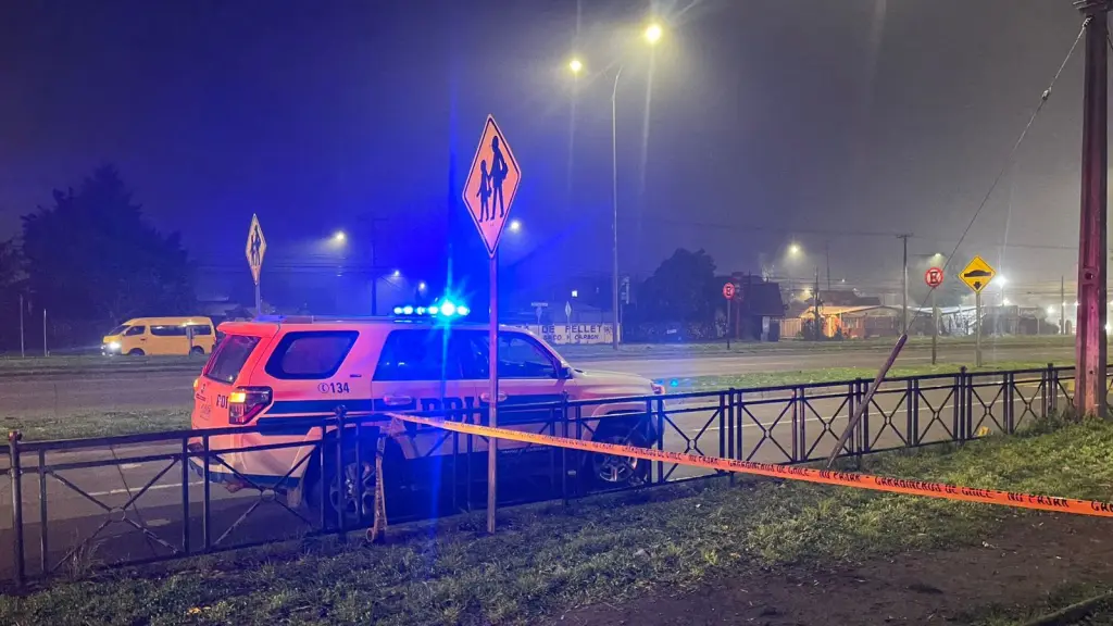 El hecho ocurrió la madrugada del 21 de mayo en el sector de Vista Verde de Temuco, PDI Araucanía