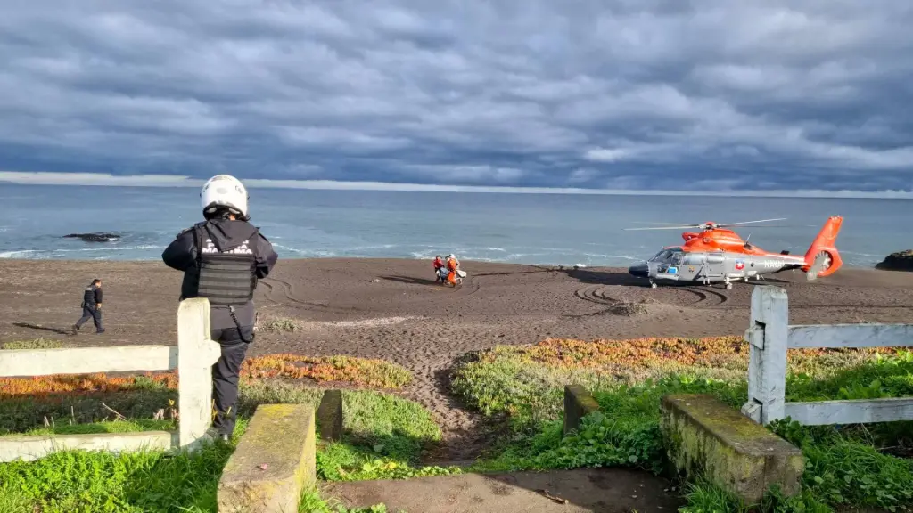 Playa Maule cadáver mujer coronel