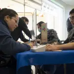Feria informativa realizada en Mall Plaza Los Ángeles., DCS Los Ángeles