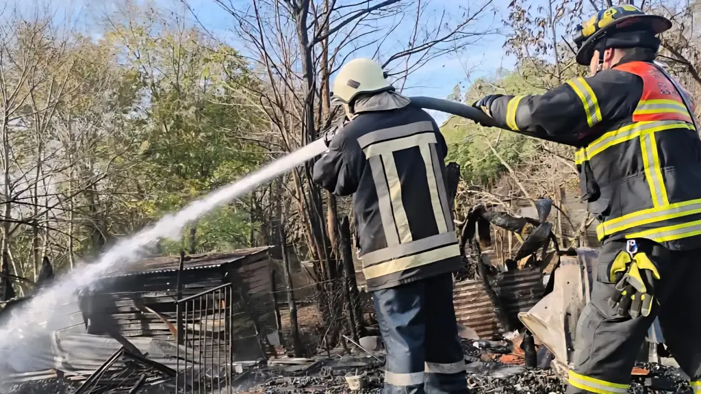 Incendio sector Paraguay., Gentileza Brisal