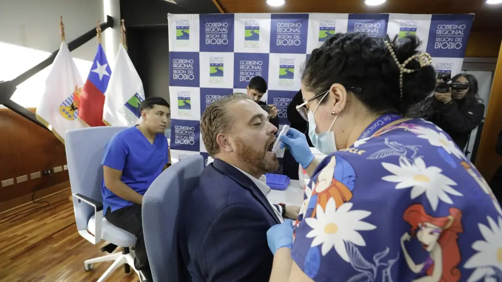 Sergio Giacaman test de drogas