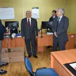Visita del presidente de la Corte de Apelaciones de Concepción a tribunales de Mulchén y Los Ángeles., Poder Judicial