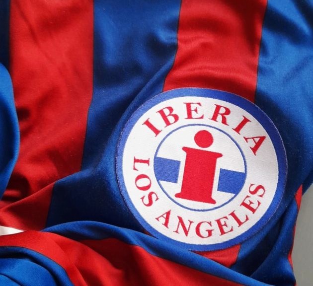 La insignia original de Deportes Iberia. / La Tribuna
