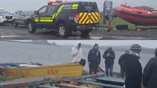 Continúa la búsqueda de pescadores desaparecidos: confirman hallazgo de embarcación sin ocupantes