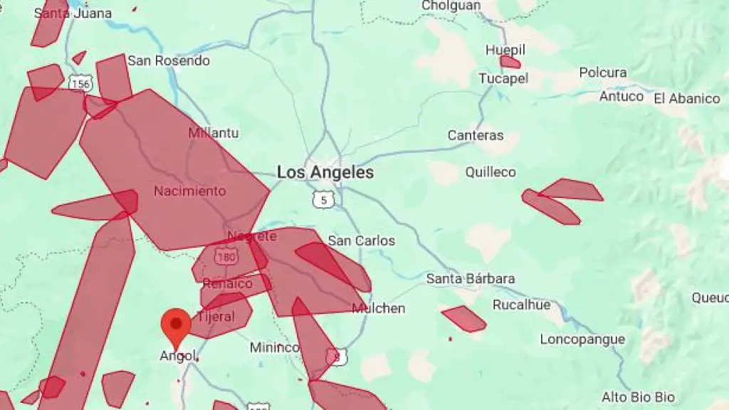 Sistema frontal provoca masivos cortes de electricidad en la provincia del Biobío, La Tribuna