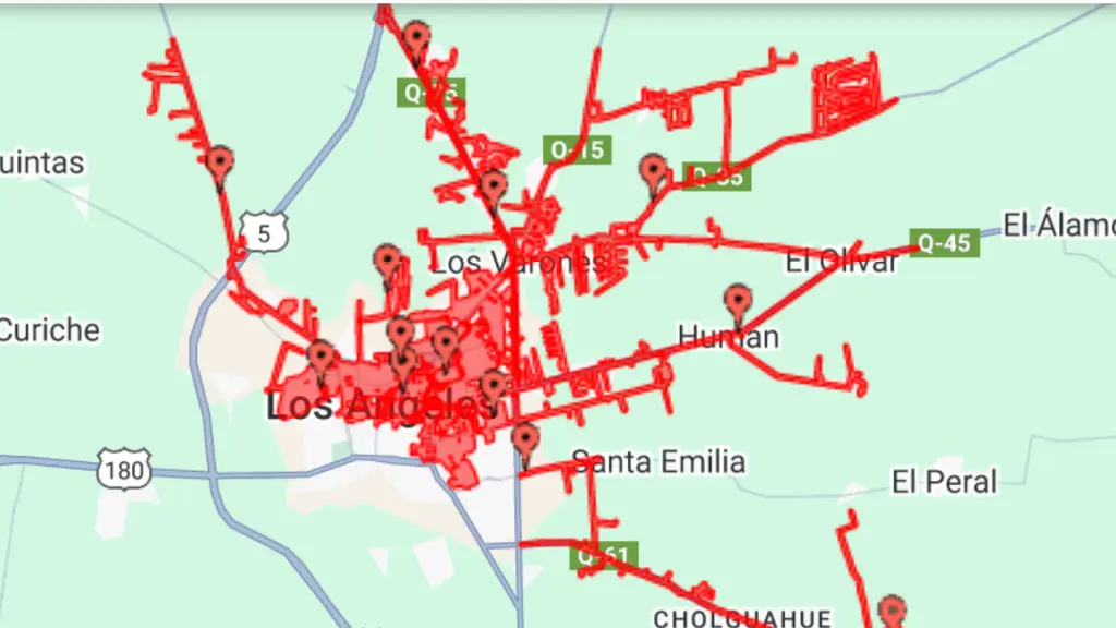 Los Ángeles, La Tribuna