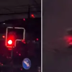 Caída de semáforos en sector norte de Los Ángeles tras intensas ráfagas de viento, La Tribuna