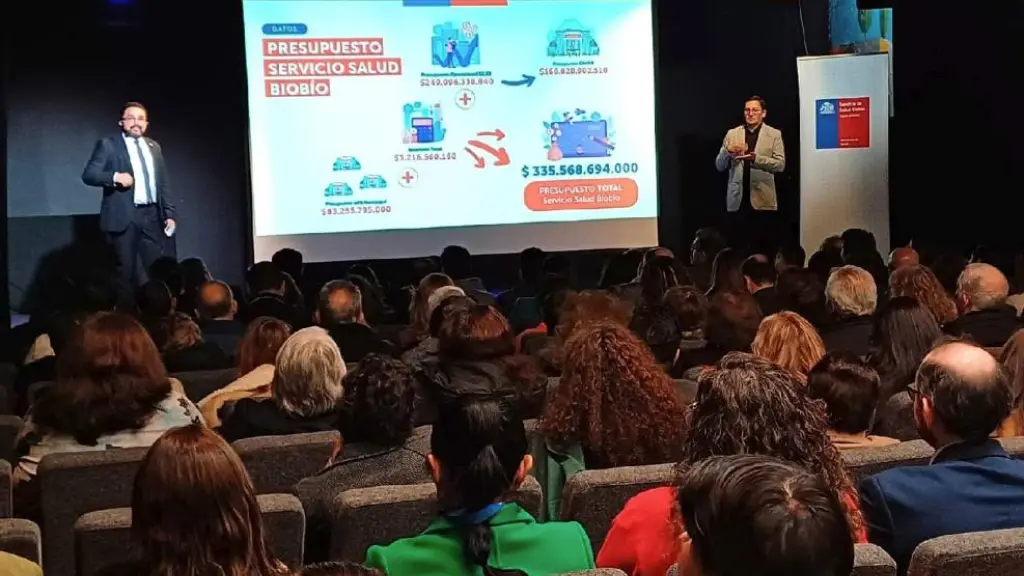 En dependencias de la Corporación Cultural Municipal de Los Ángeles, el Servicio de Salud de Biobío realizó su cuenta pública., Servicio de Salud Biobío