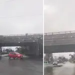 Cruce Antuco con semáforo apagado 