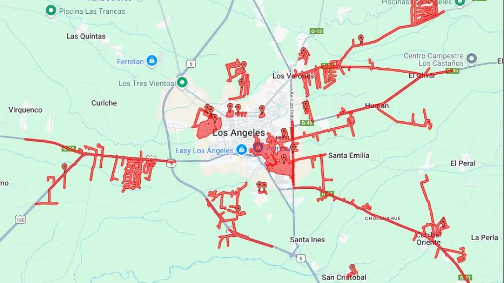 Los Ángeles presenta más de 38 mil clientes sin elctricidad producto del sistema frontal, La Tribuna