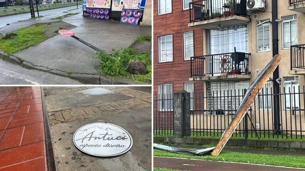 Los Ángeles caída de letreros