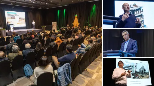 Vestir al Biobío en madera: expertos buscan consolidar a la región en construcción sustentable