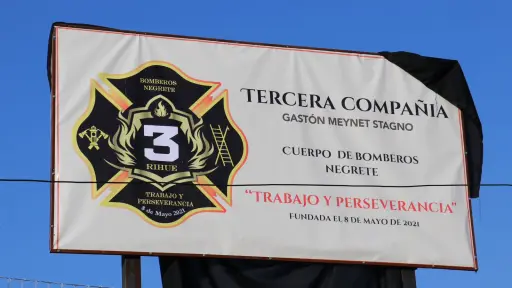 Bomberos de Negrete expande su cobertura con inauguración de su Tercera Compañía 