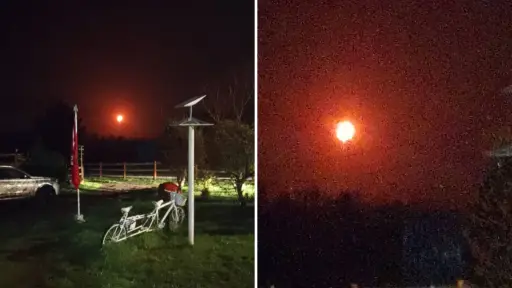 Explosión en parque eólico de Los Ángeles: empresa asegura que incendio fue controlado y sin riesgo para la comunidad 