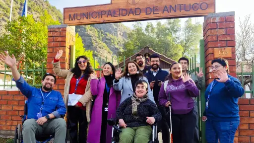 Antuco se compromete con la inclusión tras vivir la experiencia de la discapacidad