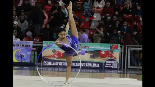 Polideportivo de Los Ángeles acogerá la gran fiesta de la gimnasia rítmica nacional