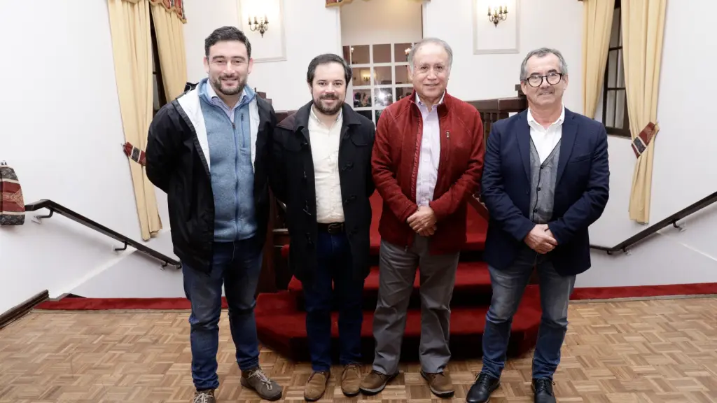 Arturo Jorquera, Juan Carlos Villanueva, Renato Paredes y René Muñoz | Diario La Tribuna