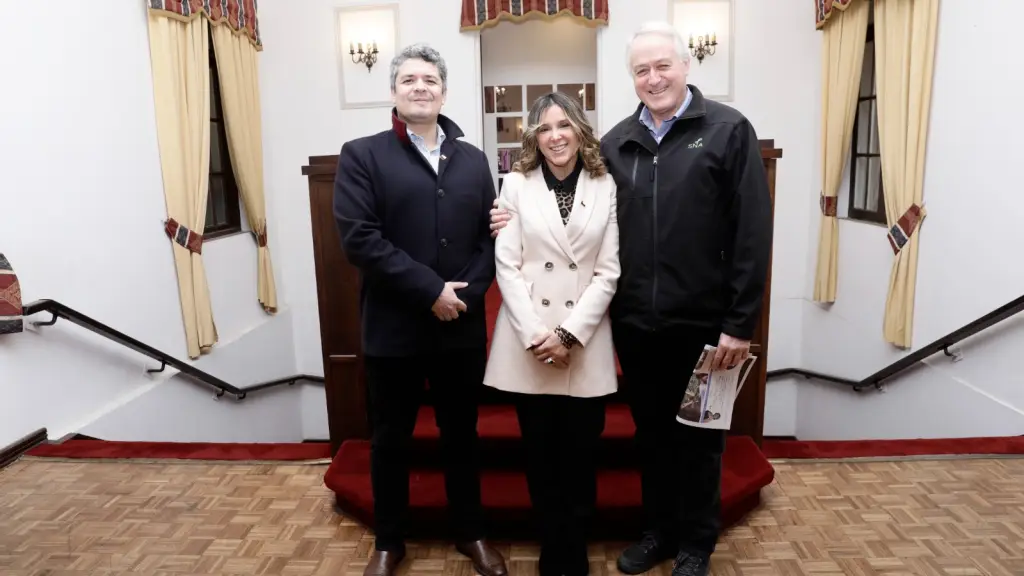 Bryan Smith, Carolina Vivallo y José Miguel Stegmeier | Diario La Tribuna
