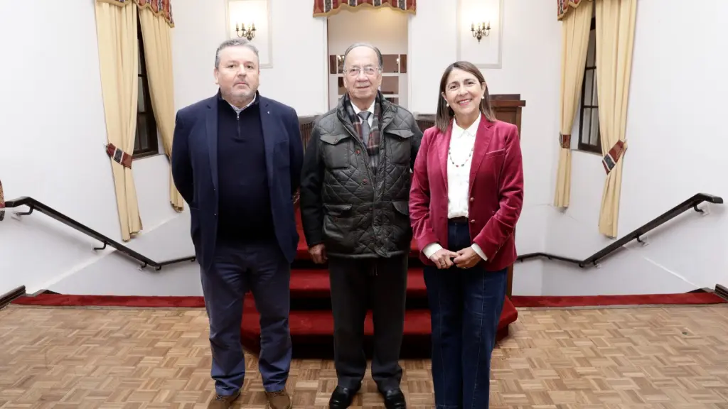 José Muñoz, José Pérez y Claudia Hurtado | Diario La Tribuna