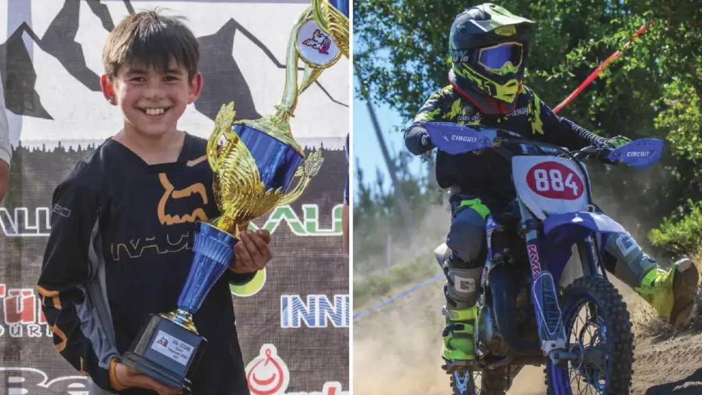 Con cuatro años de experiencia competitiva, Ricardo Stevenson se prepara para las ocho fechas del circuito nacional 2025, donde buscará el salto a motocicletas de mayor cilindrada., Edición Diario La Tribuna