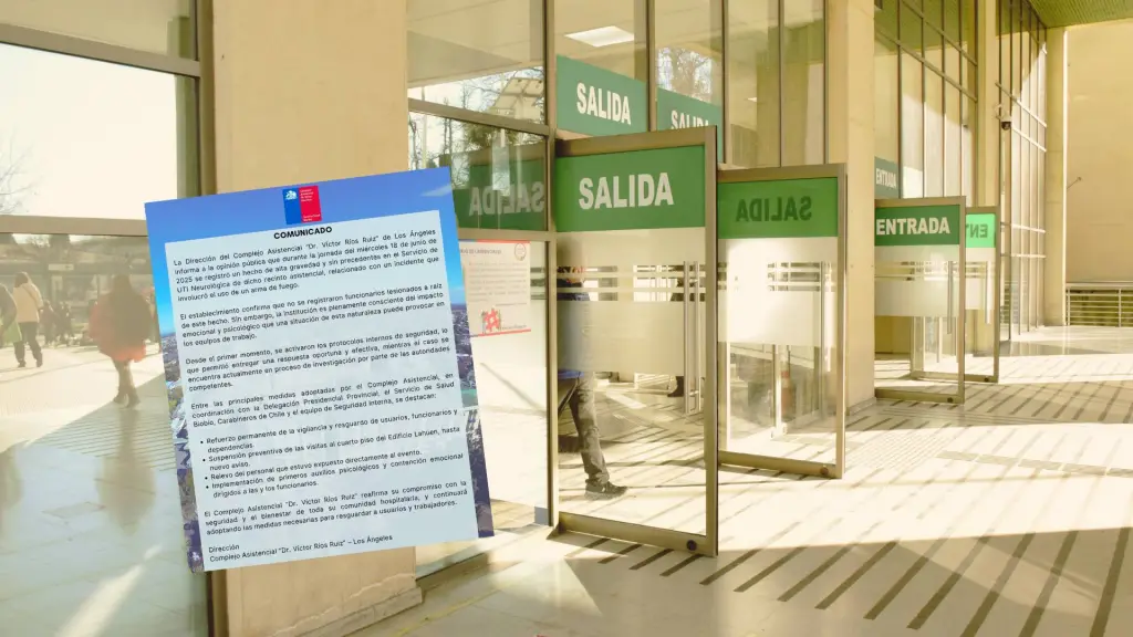 Complejo Asistencial Víctor Ríos Ruiz de Los Ángeles da a conocer medidas de seguridad