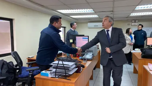 Presidente de la Corte de Concepción visita tribunales de Santa Juana y la provincia del Biobío