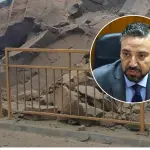 El alcalde subrogante de Chañaral, Manuel Corrales, fue uno de los primeros en entregar una evaluación preliminar de los efectos del sismo en la comuna. , Redes sociales
