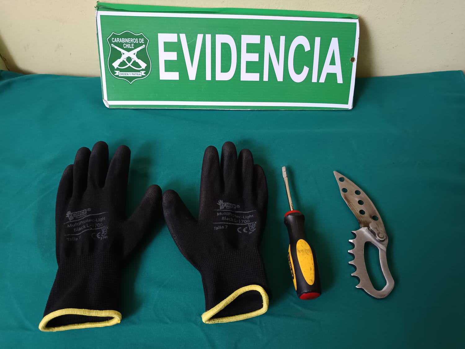evidencia / Carabineros de Chile